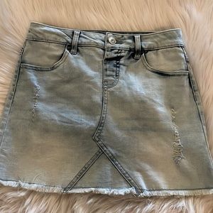 Girls Denim Skirt